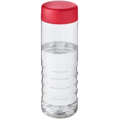 Пляшка для водиH2O Treble, колір прозорий, червоний - 21043402- Фото №1