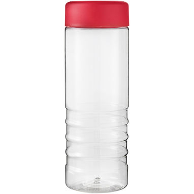 Пляшка для водиH2O Treble, колір прозорий, червоний - 21043402- Фото №2