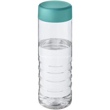 Пляшка для водиH2O Treble, колір прозорий, колір морської хвилі - 21043404- Фото №1
