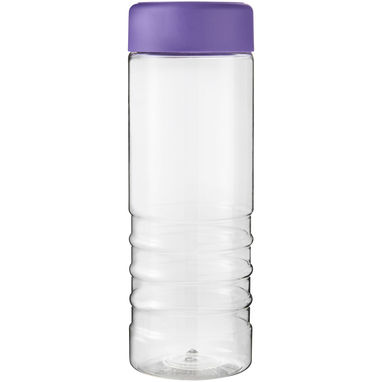Пляшка для водиH2O Treble, колір прозорий, пурпурний - 21043406- Фото №2