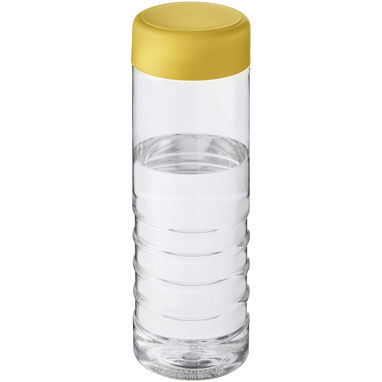 Пляшка для водиH2O Treble, колір прозорий, жовтий - 21043408- Фото №1
