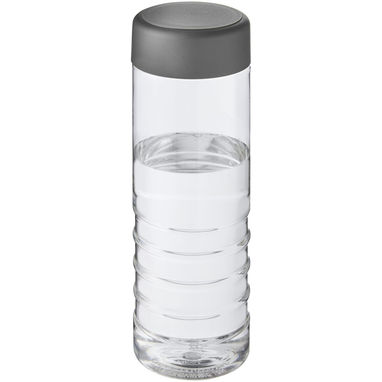 Пляшка для водиH2O Treble, колір прозорий, штормовий сірий - 21043409- Фото №1