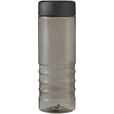 Пляшка для водиH2O Treble, колір темно-сірий, суцільний чорний - 21043410- Фото №2