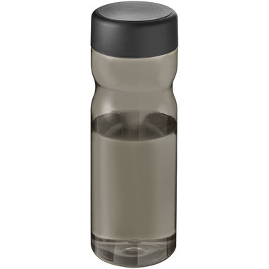 Бутылка для воды H2O Eco Base, цвет темно-серый, сплошной черный - 21043500- Фото №1