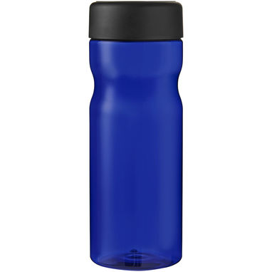 Пляшка для води H2O Eco Base, колір синій, суцільний чорний - 21043504- Фото №2