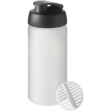 Бутылка спортивная-шейкер Baseline Plus , цвет сплошной черный, матовый clear - 21070290- Фото №1