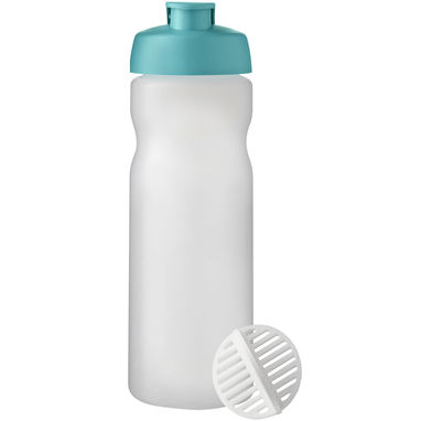 Пляшка спортивна-шейкер Baseline Plus, колір аква, матовий clear - 21070351- Фото №2