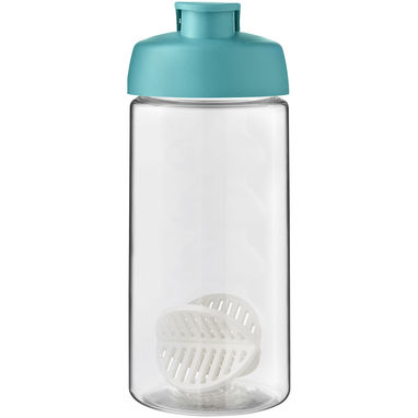 Пляшка-шейкер H2O Active Bop, колір колір морської хвилі, прозорий - 21070451- Фото №2