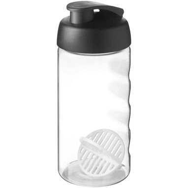 Бутылка-шейкер H2O Active Bop, цвет сплошной черный, прозрачный - 21070490- Фото №1
