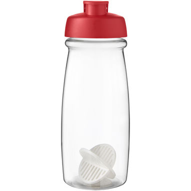 Пляшка-шейкер H2O Active Pulse, колір червоний, прозорий - 21070521- Фото №2