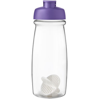 Пляшка-шейкер H2O Active Pulse, колір пурпурний, прозорий - 21070537- Фото №2