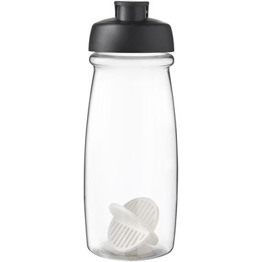 Пляшка-шейкер H2O Active Pulse, колір суцільний чорний, прозорий - 21070590- Фото №2