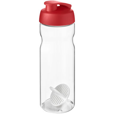 Пляшка-шейкер H2O Active Base, колір червоний, прозорий - 21070621- Фото №1