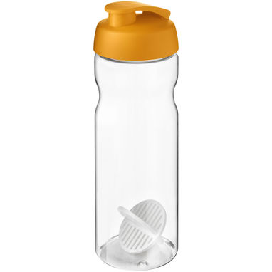 Пляшка-шейкер H2O Active Base, колір помаранчевий, прозорий - 21070631- Фото №1
