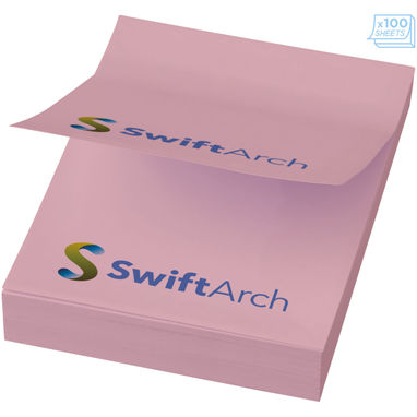 Папір для нотаток Sticky-Mate, колір світло-рожевий - 21092044- Фото №4