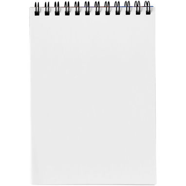 Блокнот Desk-Mate, колір білий, суцільний чорний - 21252013- Фото №3