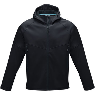 Куртка мужская флисовая Coltan , цвет сплошной черный  размер XS - 37504990- Фото №2