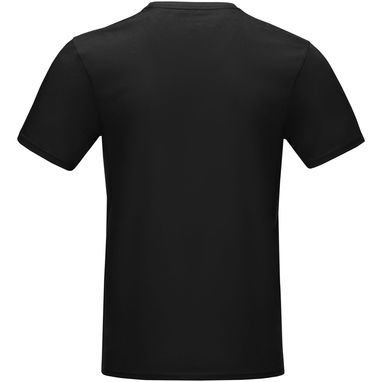 Футболка мужская с короткими рукавами Azurite , цвет сплошной черный  размер XL - 37506994- Фото №3