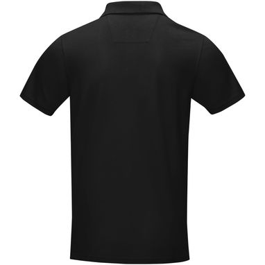 Поло чоловіче з короткими рукавами Graphite, колір суцільний чорний  розмір XL - 37508994- Фото №3