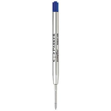 Стержень для шариковой ручки сменный Quinkflow, цвет серебристый, небесно-голубой - 42000181- Фото №2