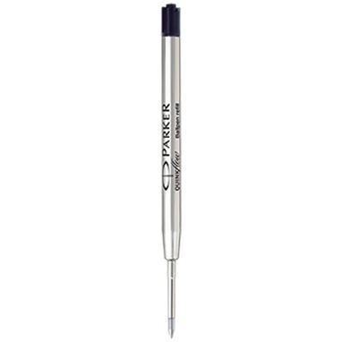 Стержень для шариковой ручки сменный Quinkflow, цвет серебристый, сплошной черный - 42000281- Фото №2