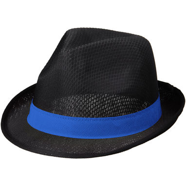 Шляпа Trilby, цвет сплошной черный, cиний - 11107015- Фото №1