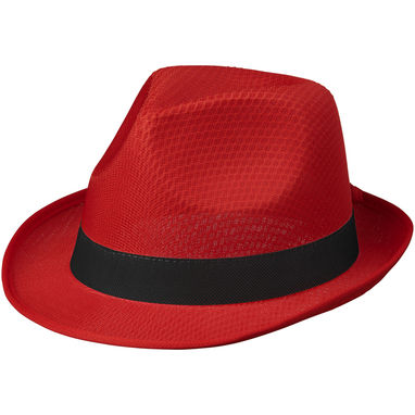 Шляпа Trilby, цвет красный, сплошной черный - 11107032- Фото №1