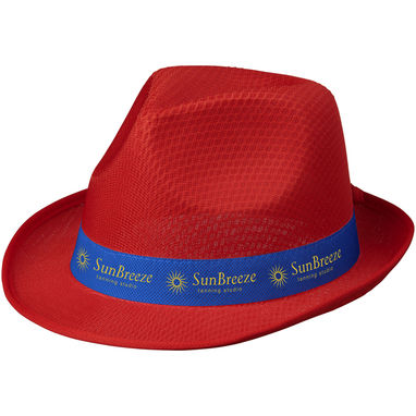 Шляпа Trilby, цвет красный, cиний - 11107035- Фото №3