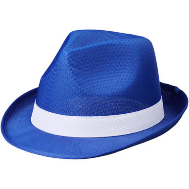 Шляпа Trilby, цвет cиний, белый - 11107051- Фото №1