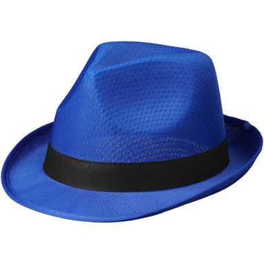 Шляпа Trilby, цвет cиний, сплошной черный - 11107052- Фото №1