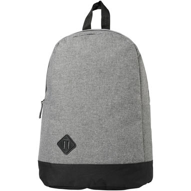 Рюкзак для ноутбука Dome, колір сірий яскравий, суцільний чорний - 12045600- Фото №2