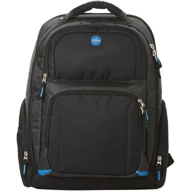 Рюкзак для ноутбука TY, колір суцільний чорний - 12047900- Фото №2