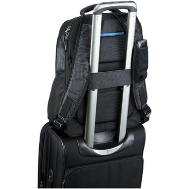Рюкзак для ноутбука TY, колір суцільний чорний - 12047900- Фото №3