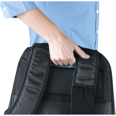 Рюкзак для ноутбука TY, колір суцільний чорний - 12047900- Фото №5