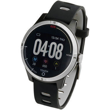Смарт-годинник Prixton SWB28 ECG, колір суцільний чорний - 1PA02900- Фото №1