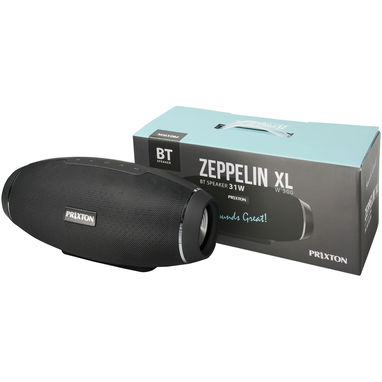Колонка-Bluetooth Prixton Zeppelin W300 , цвет сплошной черный - 1PA03500- Фото №1