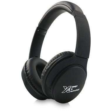 Навушники бездротові SCX.design E20, колір суцільний чорний, білий - 1PX00600- Фото №1