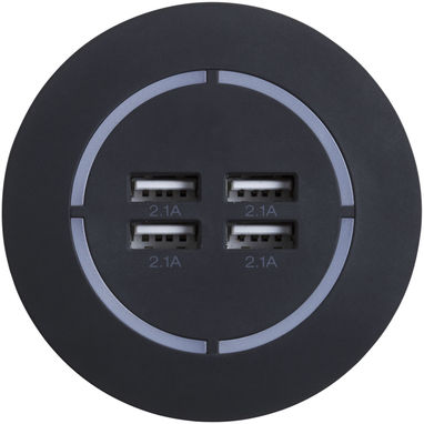 Накопитель-USB SCX.design H10 , цвет сплошной черный, белый - 1PX00800- Фото №3