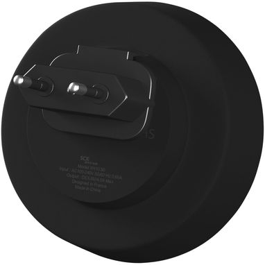 Накопичувач-USB SCX.design H10, колір суцільний чорний, білий - 1PX00800- Фото №4