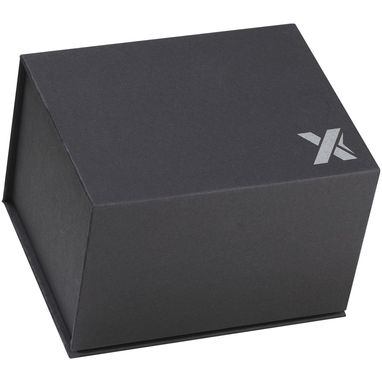 Подставка для карандашей SCX.design O10, цвет сплошной черный, белый - 1PX01000- Фото №2
