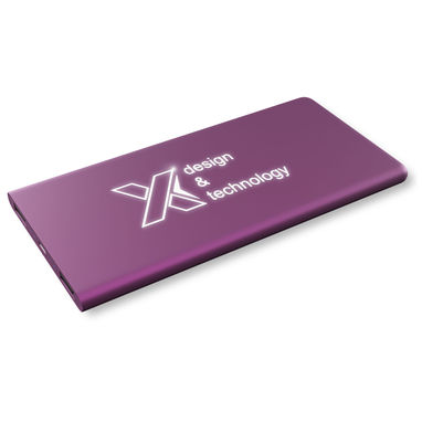 Зарядний пристрій SCX.design P, колір пурпурний, білий - 1PX01609- Фото №1
