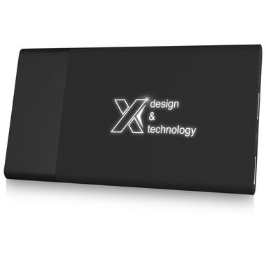 Зарядний пристрій портативний SCX.design P20, колір суцільний чорний, білий - 1PX01900- Фото №1