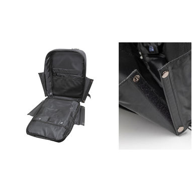 Бізнес-рюкзак SCX.design L10, колір суцільний чорний - 1PX04790- Фото №4