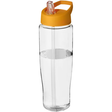 Бутылка спортивная H2O Tempo , цвет прозрачный, оранжевый - 21004422- Фото №1