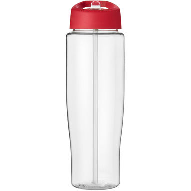 Пляшка спортивна H2O Tempo, колір прозорий, червоний - 21004425- Фото №2