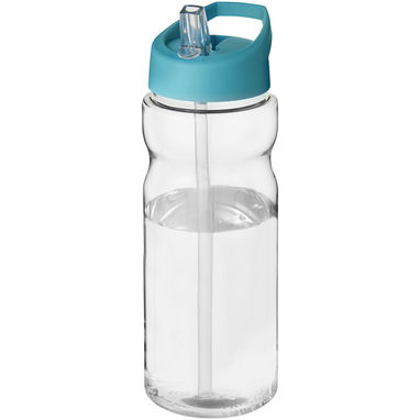 Пляшка спортивна H2O Base, колір прозорий, колір морської хвилі - 21004915- Фото №1