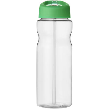 Пляшка спортивна H2O Base, колір прозорий, зелений - 21004917- Фото №2