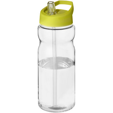 Пляшка спортивна H2O Base, колір прозорий, лайм - 21004918- Фото №1