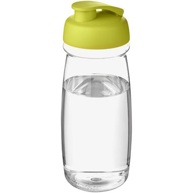 Бутылка спортивная H2O Pulse , цвет прозрачный, лайм - 21005419- Фото №1