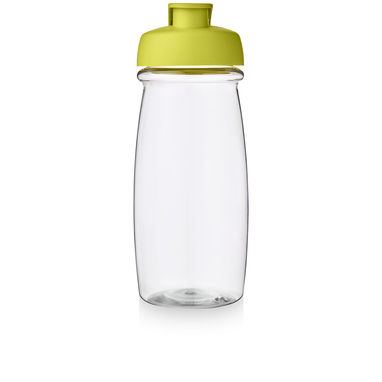 Бутылка спортивная H2O Pulse , цвет прозрачный, лайм - 21005419- Фото №2